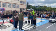 Kırklareli jandarmasından çocuklara trafik dersi