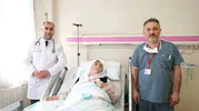 Sivas'ta tıp dünyasını şaşırtan operasyon: 77 yaşındaki kadının göğsünden dev kitle çıktı