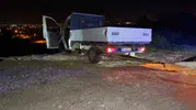 İnegöl'de alkollü sürücü şarampole uçtu ehliyetine 5 yıl veda etti