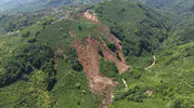 Ordu Fatsa’da dev heyelan 400 dönümlük arazi yerle bir oldu