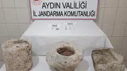 Bozdoğan’da kaçak kazı operasyonu Roma dönemi eserleri ele geçirildi