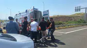 Birecik Halfeti yolunda iki araç çarpıştı
