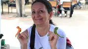 Eskişehirli esnafın minik tasarımları yetişkinleri peşinden sürüklüyor