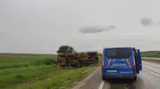 Aksaray yolunda askeri araç kazası