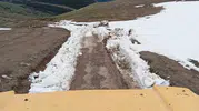 Posof yaylalarında kış mesaisi bitti