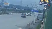 Osmaniye kavşağında feci kaza 1 can kaybı