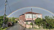 İstanbul semalarında yağmur sonrası renk cümbüşü