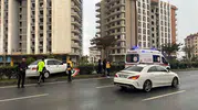 Alanya trafiğinde sabah saatlerinde şaşırtan kaza
