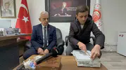 Tokatlı fırıncının dünya ikinciliği ödülü gümrükten kurtarıldı