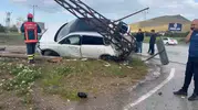 Elazığ yolunda kaza sonucu 4 kişi hastanelik oldu