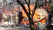 Tokat Bula köyünde çıkan yangın korku dolu anlar yaşattı