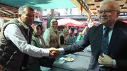 Burhaniye protokolü bayramlaşma töreninde bir araya geldi