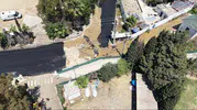Bodrum’da su borusu patladı deniz çamura bulandı