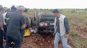 Mardin Ömerli yolunda feci kaza Bir kişi hayatını kaybetti