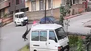 İnegöl'de dikkatsizlik kaza getirdi