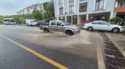Tekirdağ Süleymanpaşa'da sağanak hayatı felç etti