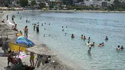 Bodrum sahillerinde bayram bereketi yaşanıyor