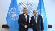 Çin ve BM liderleri New York gündemini masaya yatırdı