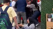 Bursa'da markette çalışan ve müşteri birbirine girdi
