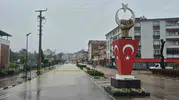 Bartın Kozcağız'da dere taştı hayat felç oldu