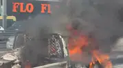 Bahçelievler trafiğinde kamyonet dehşeti