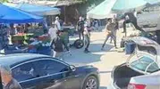 Yenifoça Pazar Yeri’nde silahlı kavga paniği