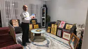 Güvenlik görevlisinin gizli dünyası Bin tablo ve 288 şiir