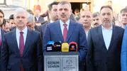 Bakan Çiftçi bayram namazını memleketi Konya'da kıldı