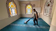 Kartepe bayram namazı için camileri pırıl pırıl yapıyor
