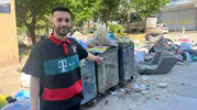 Buca sokakları bayramda çöp dağlarına teslim oldu
