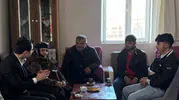 Susuz Kaymakamı şehit ailesiyle bayramlaştı