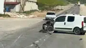 Siirt Organize Sanayi Bölgesinde trafik kazası
