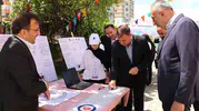 Oltu'da öğrenciler yıl boyu emek verdikleri projeleri sergiledi