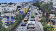 Bayram tatili için Bodrum yollarına akın başladı
