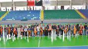 Özel gereksinimli gençler kampüste mezuniyet heyecanı yaşadı