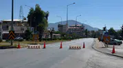 Mersin'de kritik yol çöktü trafik tamamen durdu