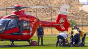 Malatya’da kritik müdahale için ambulans helikopter havalandı