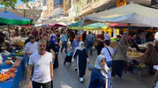 Aydınlılar Kurban Bayramı öncesi soluğu tarihi pazarda aldı