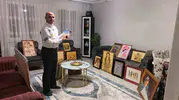 Güvenlik görevlisinin gizli dünyası bin esere dönüştü