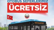 Tosya’da 19 Mayıs coşkusu için ulaşım tamamen ücretsiz
