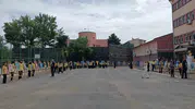 Diyarbakırlı öğrenciler yıl boyu çalıştıkları eserleri sergiledi