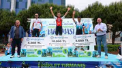 Aydın’da bisikletçiler Paşa Yaylası’nın zirvesine pedal çevirdi