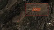 Uzaydan Toroslara bakış GÖKTÜRK-1 dev Türk bayrağını görüntüledi