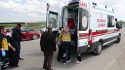 Malatya'da trafik kazası sonucu sekiz kişi hastaneye kaldırıldı