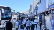 Bayram dönüşü İstanbul otogarlarında hareketli saatler