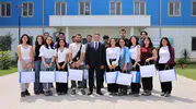 Genç sporcular 19 Mayıs'ta Akkuyu Nükleer Santrali'ni gezdi