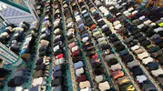 Osmaniye güne bayram namazı coşkusuyla başladı