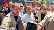 İzmir’de miting krizi Cumhuriyet Meydanı’nda polisten müdahale