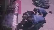 Çorlu'da iki polisi şehit eden saldırganın yakalanma anı kamerada