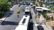 Bayram yolculuğunda polis otogarda kontrolü sıkı tuttu